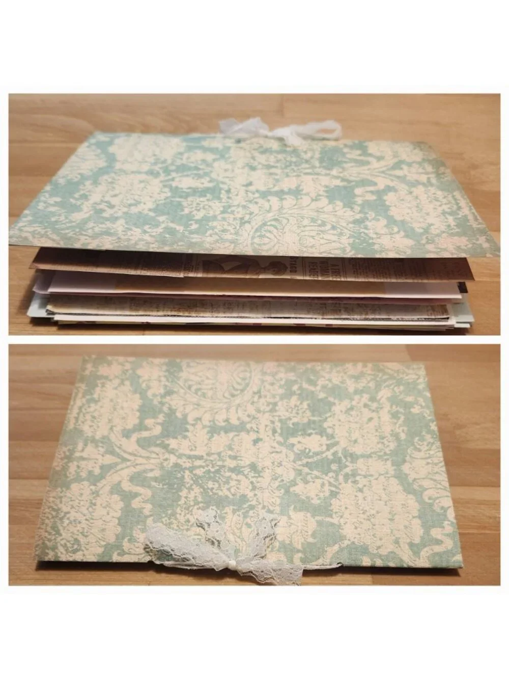 Handmade junk journal